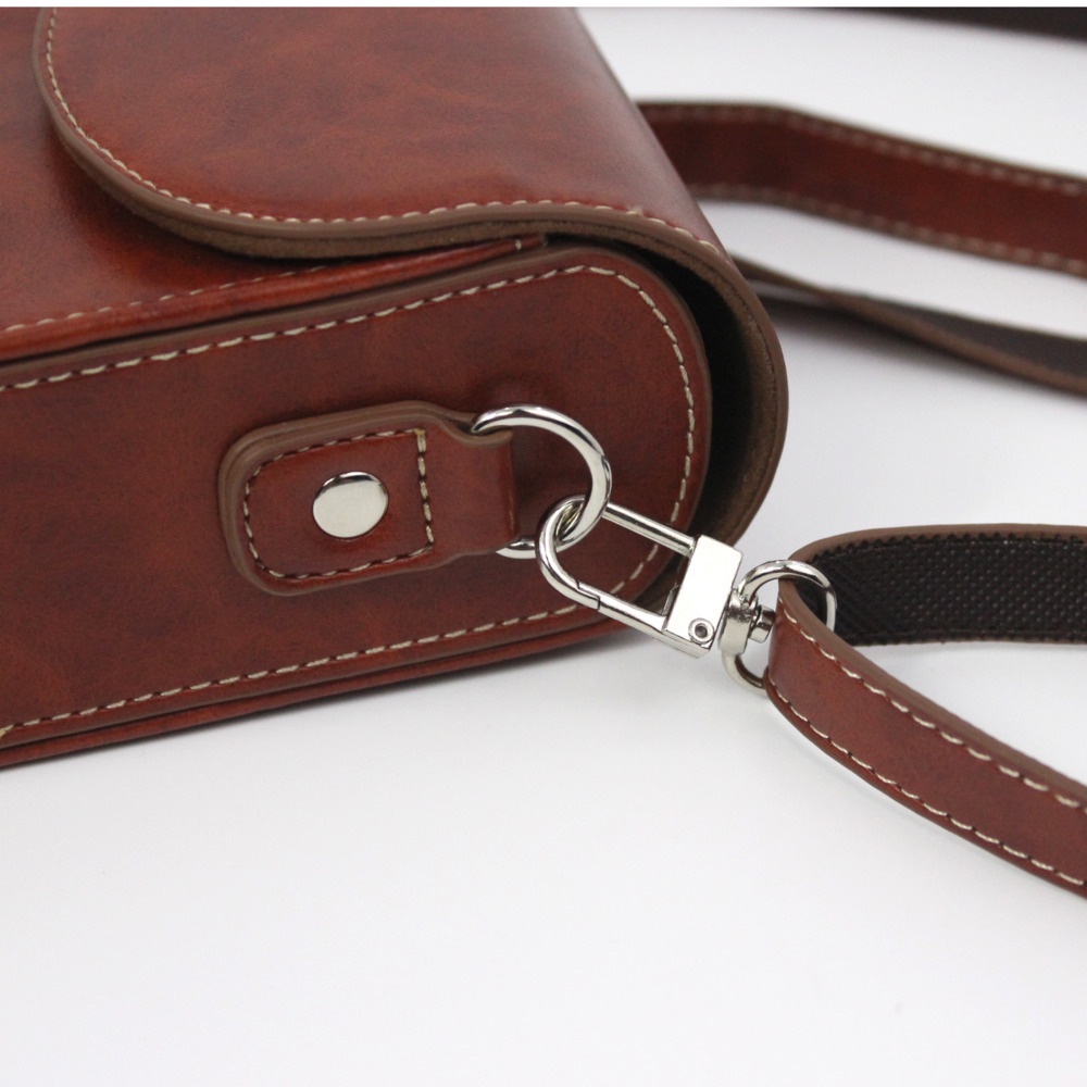 Túi Da Đựng Máy Ảnh Canon SX720 SX730 SX740 G7X III G9X SX620 SY RX100 ZV1 HX60 HX80 HX90 WX500 WX350