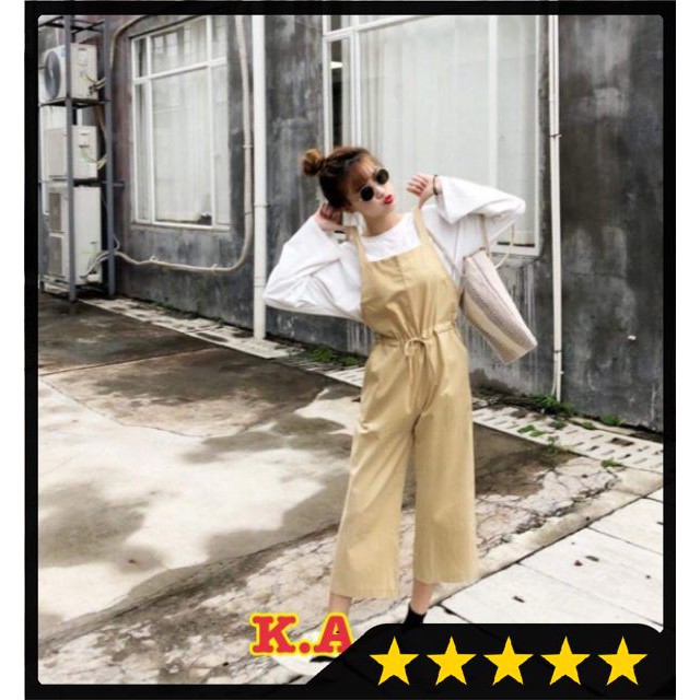 [GIÁ SỈ] Áo Yếm kaki rút eo_KA5804