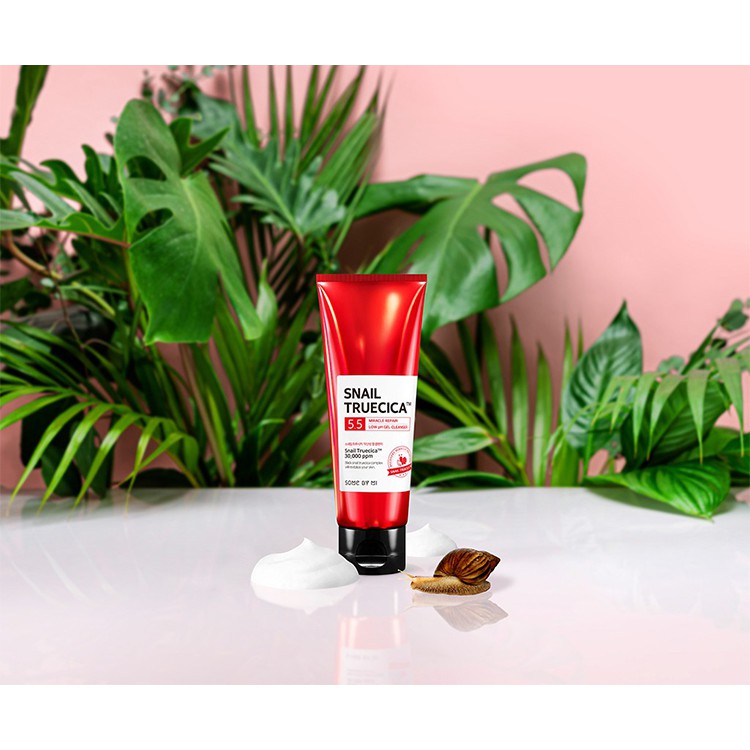 [Mã COSGLORIAT4 -8% đơn 250K] Sữa Rửa Mặt Some By Mi Snail Truecica Miracle Repair Low PH Gel Cleanser 100ml