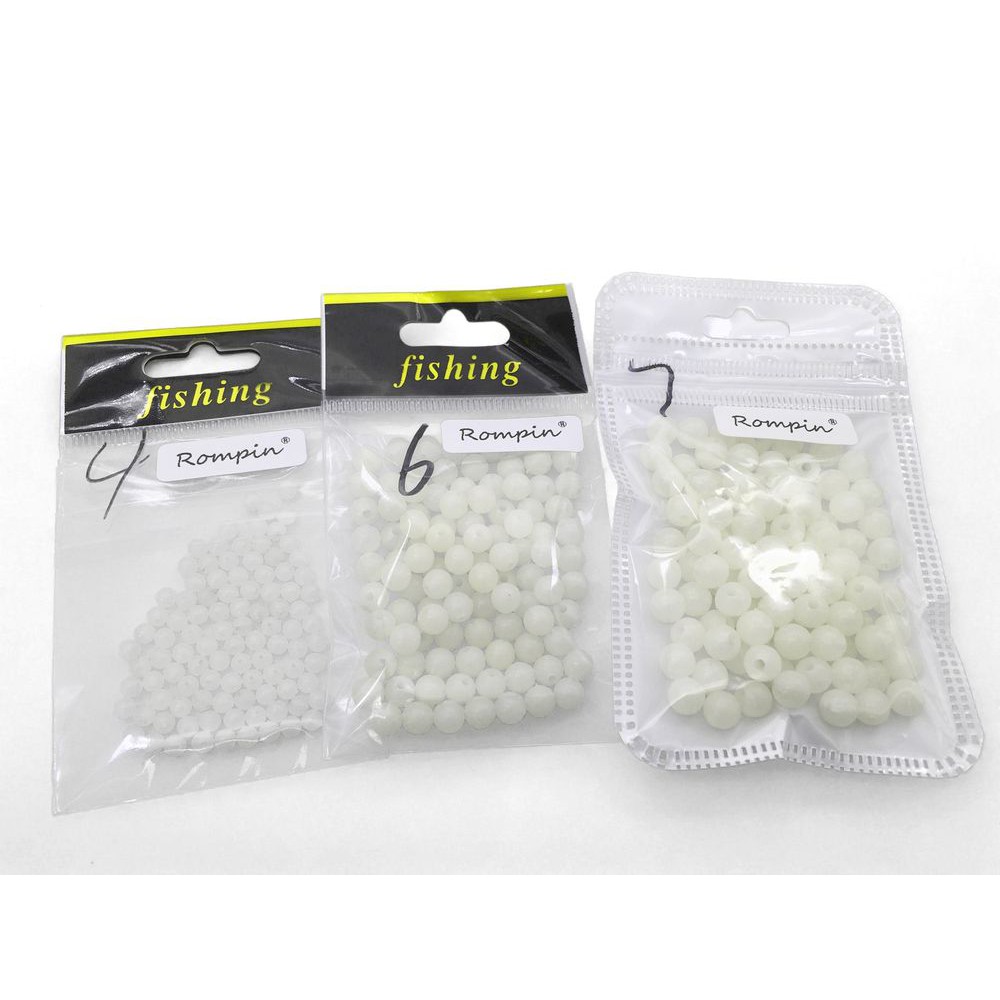 Set 100 hạt câu cá phát sáng thiết kế độc đáo