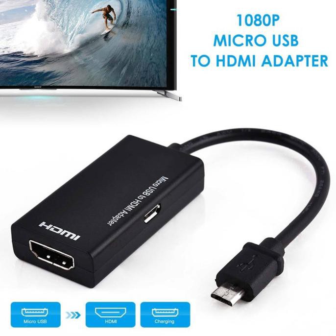 Đầu Chuyển Đổi Từ 0512 Micro Usb Male Sang Hdmi Mhl Female