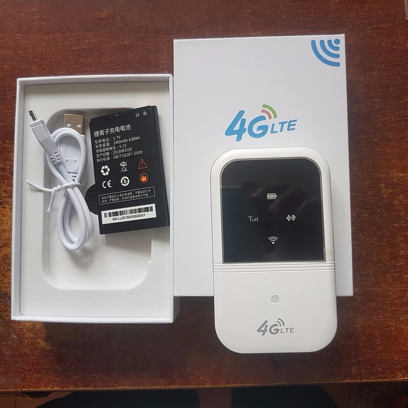 Bộ thiết bị phát sóng wifi từ sim 3G/4G LTE A800 - router wifi 4G / 3G - Sử dụng liên tục 7h