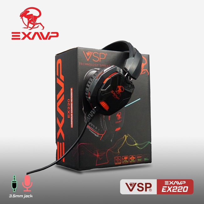 Tai Nghe EXAVP EX220 LED Gaming