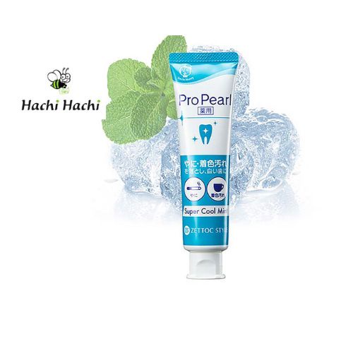 Kem đánh răng Zettoc cho người hút thuốc lá 100g - Hachi Hachi Japan Shop