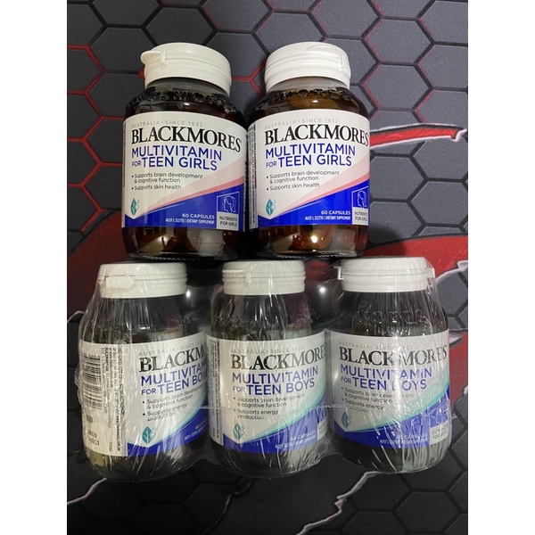 VITAMIN TỔNG HỢP CHO TEENBOYS VÀ TEENGIRL BLACKMORES (MULTIVITAMIN FOR TEENGIRLS AND TEENBOYS)