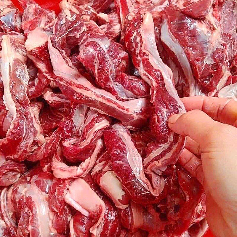 (Giao 1h)Dẻ sườn bò hàng loại 1, khay 1kg(hầm canh, nấu phở,bò kho, nướng)