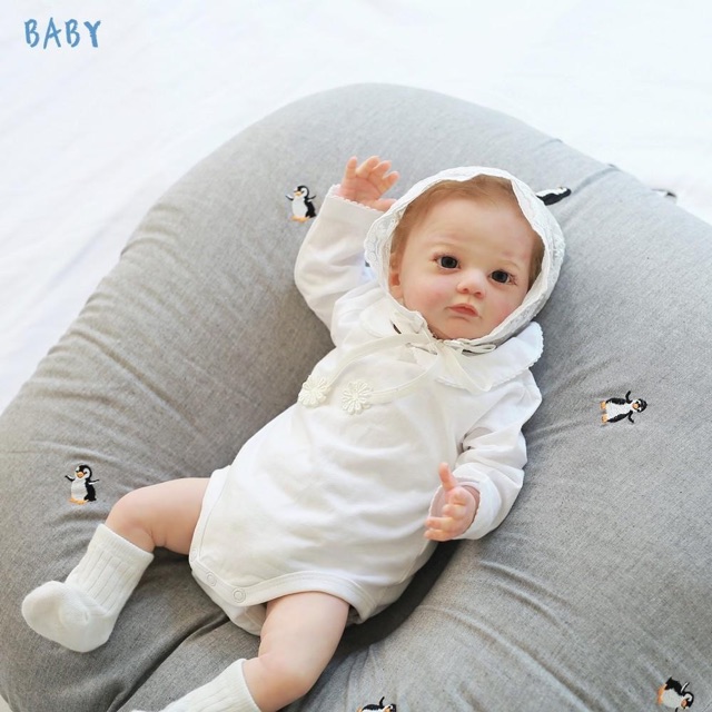 Gối chống trào ngược cho bé ROTOTO Bebe cho bé từ 0-12m hàng nội địa Hàn quốc