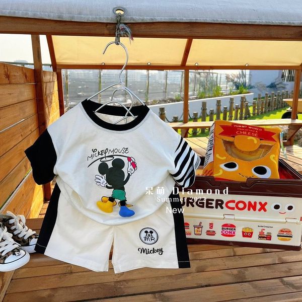 Bộ Disney Cộc Tay Bộ Hè Bé Trai Bé Gái Diện Đi Chơi Đi Học Cho Bé Từ 5Kg Đến 32Kg Thời Trang Trẻ Em Tin Store