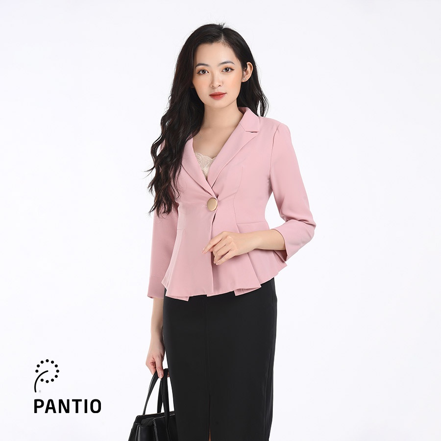 FJD5706 - Chân váy dài đen trơn đơn giản - PANTIO