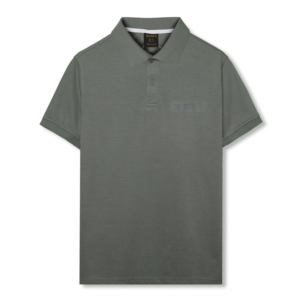 Áo Polo Nam MASTER cổ bẻ, chất cotton 100%, màu đơn sắc dễ dàng phối đồ MAS1