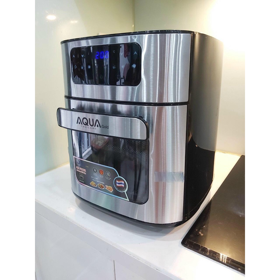 Nồi chiên không dầu AQUA - Nồi chiên Aqua Gold 9.5L  - Công nghệ Rapid Air  - Hàng chính hãng