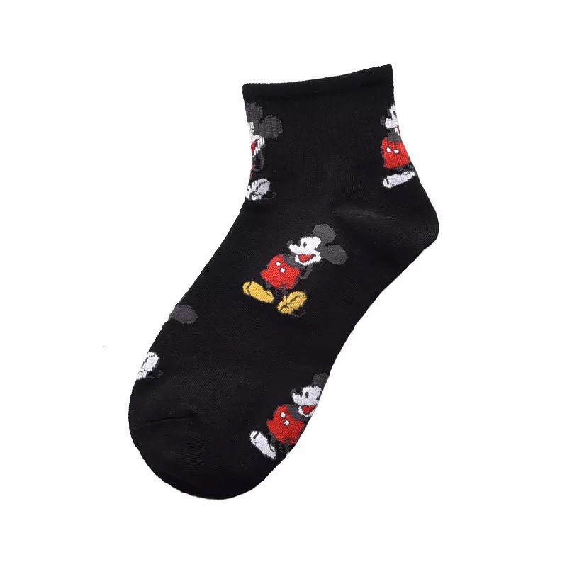 Set 5 đôi tất nam nữ cotton Mickey cực chất TN89
