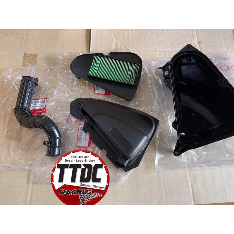 Bộ pô e Scoopy 2019/20 chính hãng gắn thay thế các dòng xe Vision..🇹🇭