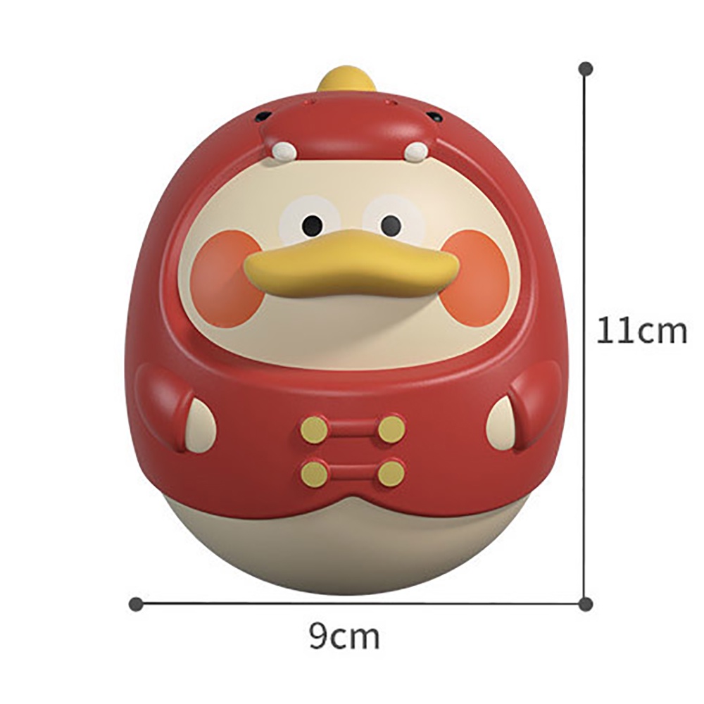 Đồ chơi lật đật BP MART hình gà trống độc đáo cho bé 6 tháng tuổi