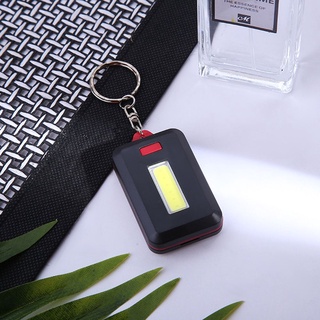 Móc khóa đèn pin mini cob led 3 chế độ