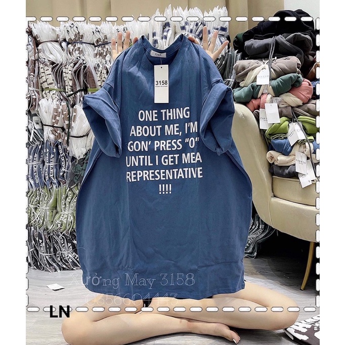 Áo phông năm dòng chữ LN12