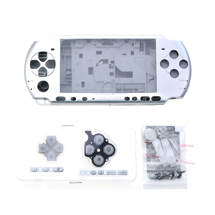 Bộ Vỏ Bọc Toàn Diện Với Nút Bấm Thay Thế Cho Máy Chơi Game Sony PSP 3000 PSP3000