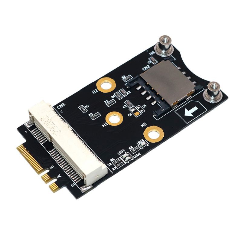 Adapter Chuyển Đổi Pci-E Sang M.2 (Ngff) Key A / E Với Khe Sim Cho Wifi Wwan Lte | BigBuy360 - bigbuy360.vn