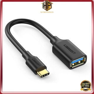 Ugreen 30701 - cáp otg usb type c to usb 3.0 màu đen chính hãng