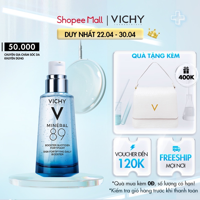 Dưỡng chất giàu khoáng chất Mineral 89 Vichy Mineral 89 50ml