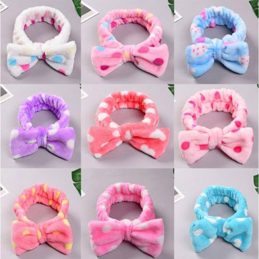 Băng Đô Nơ Nhiều Màu Cao Cấp Mềm Mịn - Bườm Tóc Store4girls