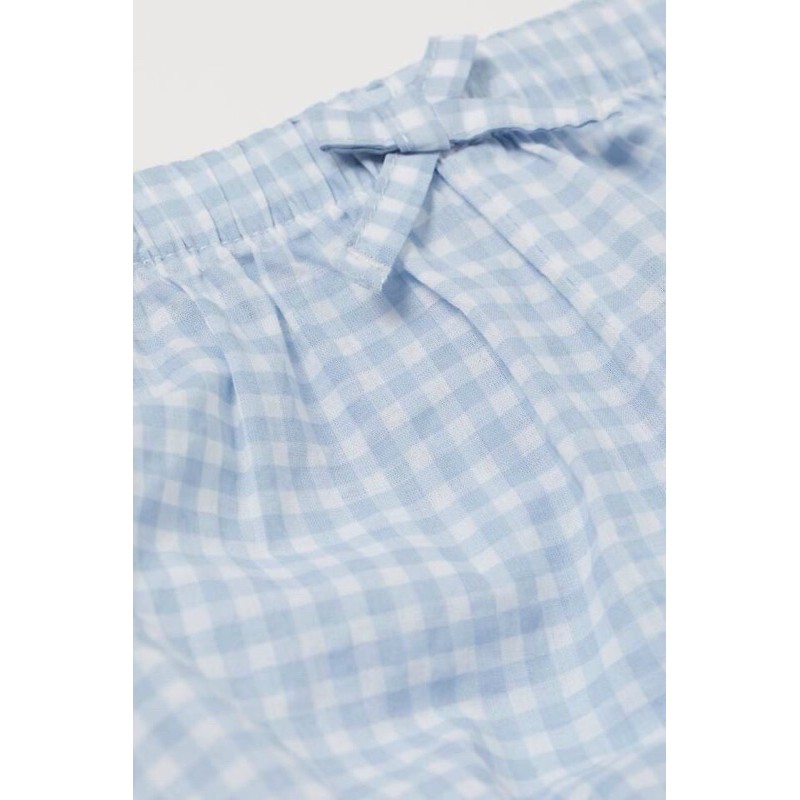 Set bộ H&M kẻ thô mỏng mềm mát cho bé gái