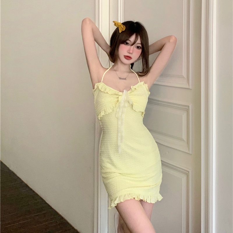 Đầm Mini Thời Trang Mùa Hè Gợi Cảm Dễ Phối Đồ Dành Cho Nữ