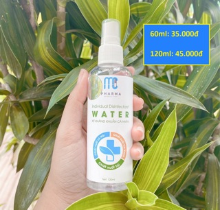 XỊT KHÁNG KHUẨN CÁ NHÂN 120ml MC PHARMA