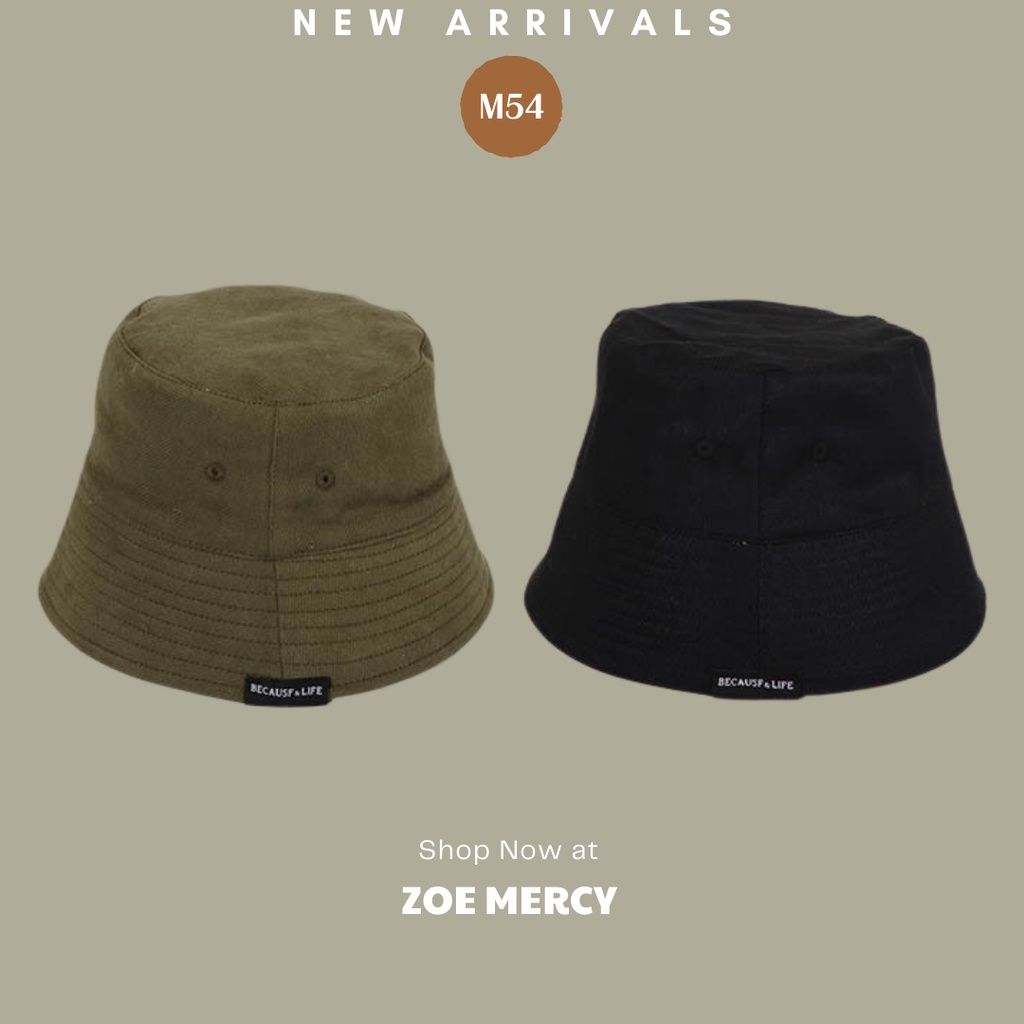 [SẴN]- Mũ nón bucket vải kaki đội 2 mặt phong cách Ulzzang (M54)