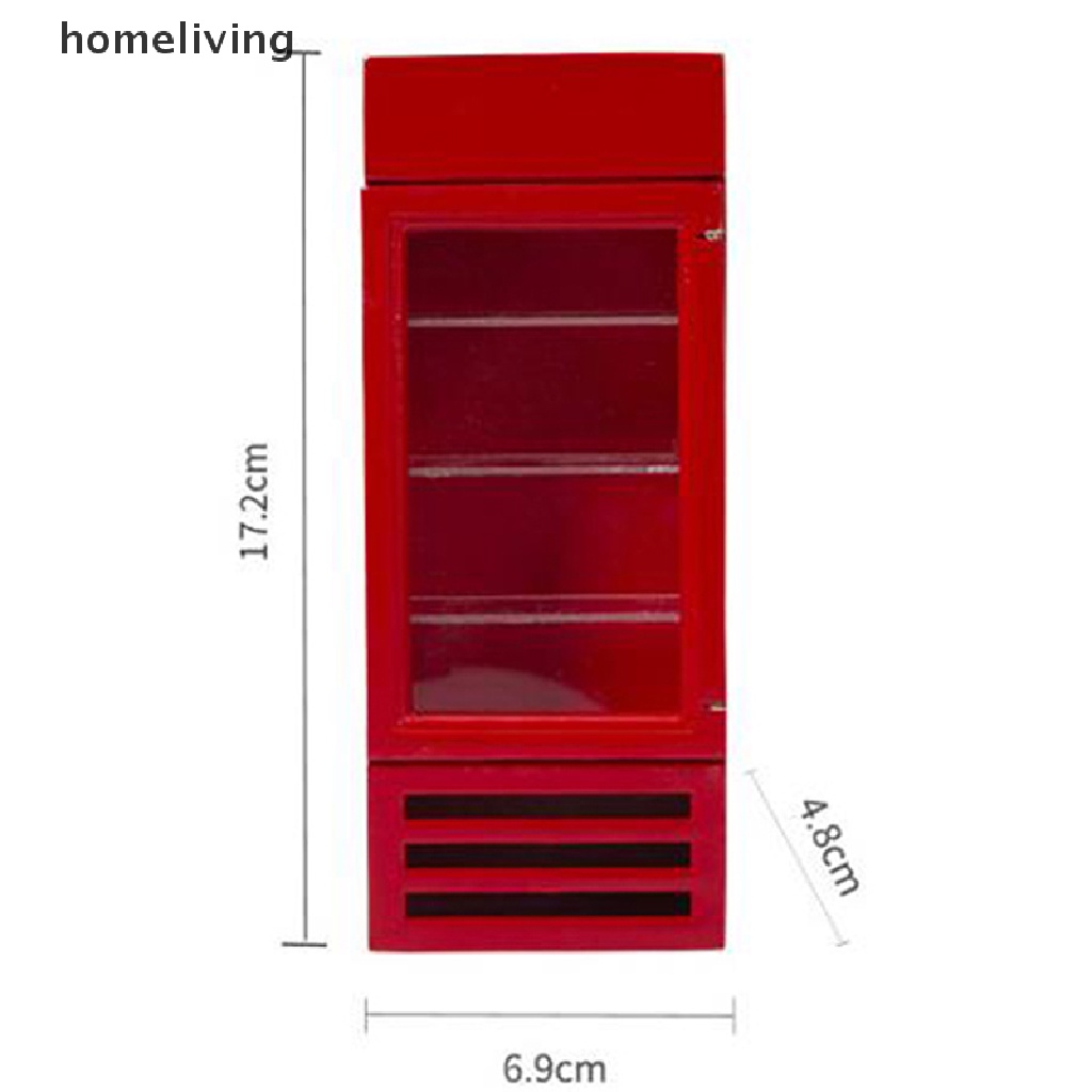Tủ Lạnh Mini Tỉ Lệ 1: 12 Trang Trí Nhà Búp Bê