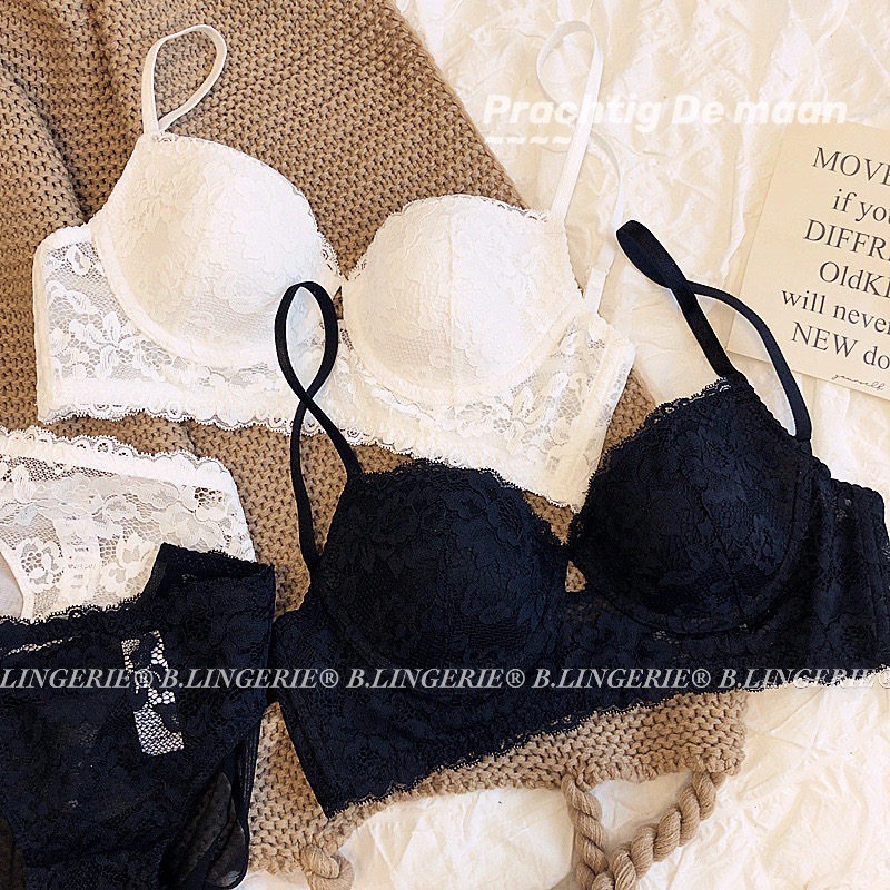 Bộ Đồ Lót Nữ Ren Hoa - B.Lingerie