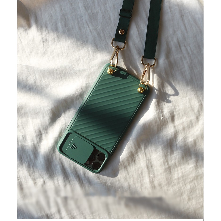 Ốp Điện Thoại Silicon Mềm Có Dây Đeo Vai Cho Iphone 12 11 Pro Max Xr X Xs Max Se 2020 7 8 Plus 12 | BigBuy360 - bigbuy360.vn