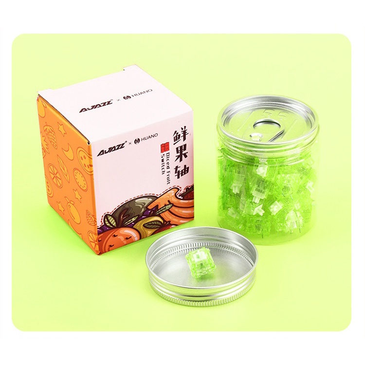 Công tắc phím cơ - Switch Ajazz Diced Fruit - Kiwi