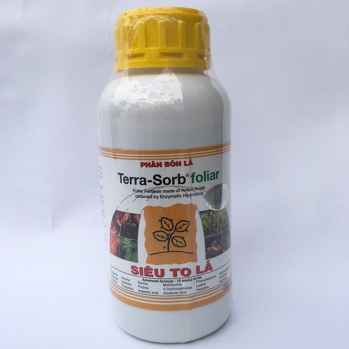 Phân bón lá cao cấp siêu to lá terra-sorb foliar chai 500ml