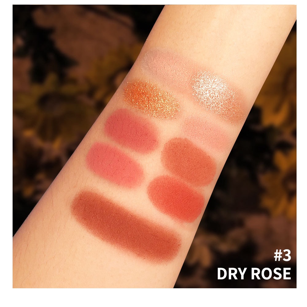 [Hàng mới về] Bảng Phấn Mắt 9 Màu Saniye Chống Thấm Nước Và Lâu Trôi Cao Cấp