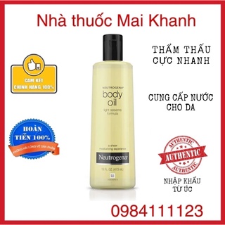 Dầu dưỡng thể Neutrogena Body Oil Light