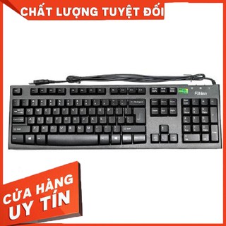 Phím Fuhlen L411 USB Black có dây chính hãng. Bảo hành 24 tháng toàn quốc