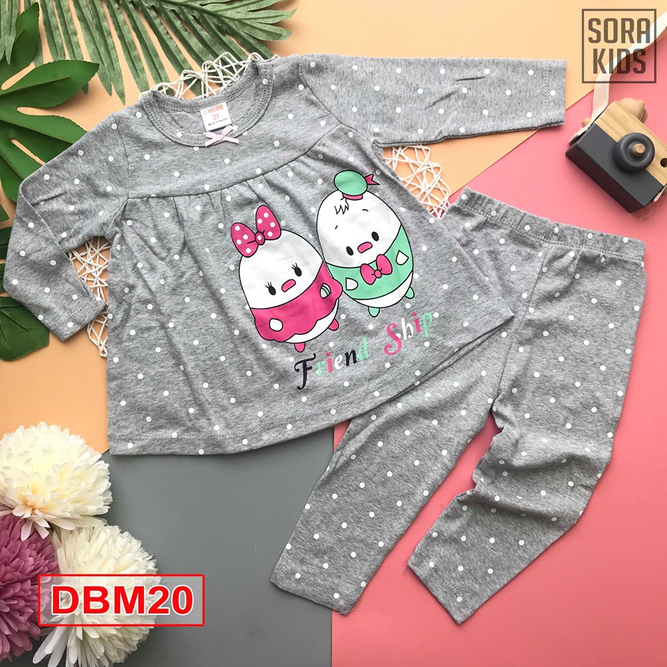 bộ tay dài bi in DBM20