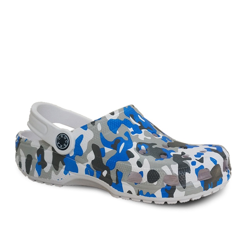 ☘ Dép Crocs Loại 4.2 Picart (Tặng Jibbitz Sticker Full Box) - Cross, Dép Sục TN Medical