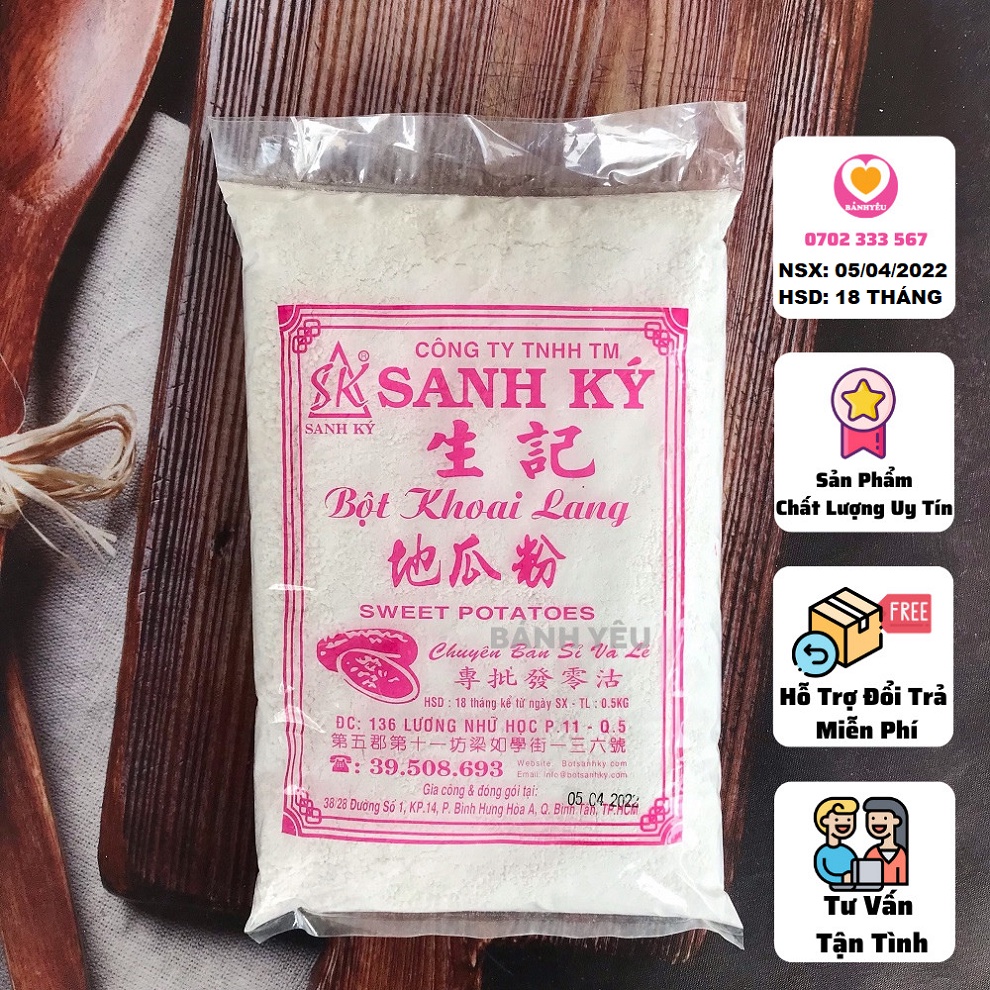 Bột khoai lang Sanh Ký 500g - NL51