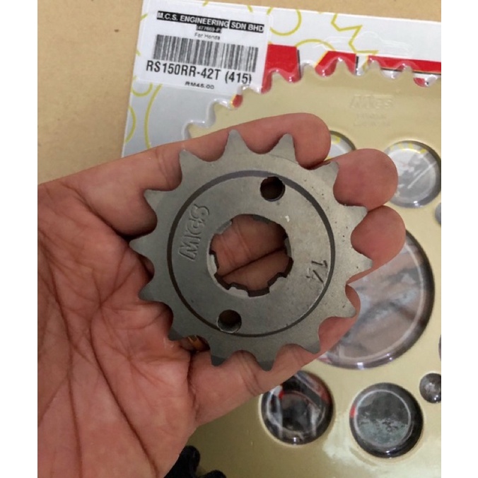 Nhông tải MCS 7li cho yamaha 14,15 răng chính hãng