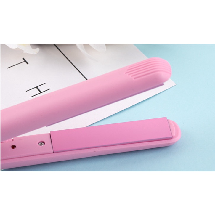 Máy Ép,Duỗi,Là Tóc cầm tay mini - Máy uốn tóc tạo kiểu hình thú nhiều màu