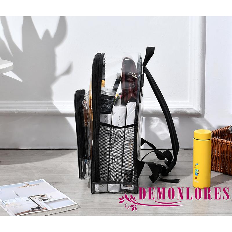 Balo nhựa trong suốt nhiều màu thời trang nữ tính