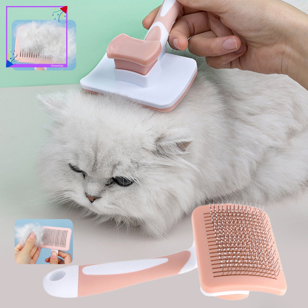 Lược Chải Lông Thú Cưng Bằng Thép Mạnh Mẽ