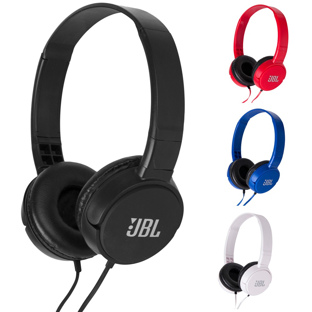 Tai Nghe Chụp Tai Hel + Jb-l J08 Jack 3.5mm Bass Trầm Có Micro