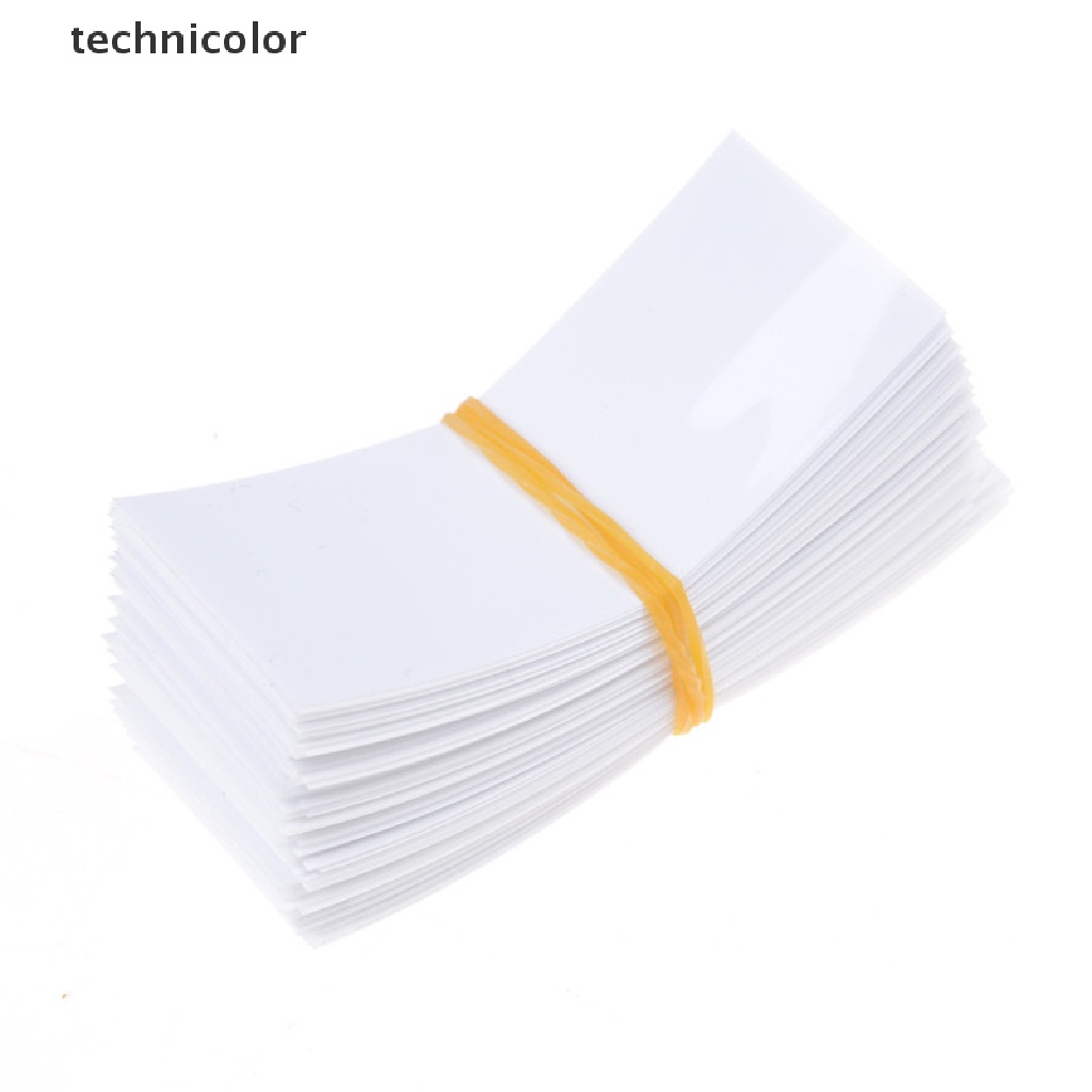 Set 100 Tấm Bọc Pin 18650 Bằng PVC Cách Nhiệt Cắt Trước