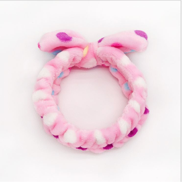 [Siêu xinh] Băng đô Turban chấm bi nhiều màu Mềm mại