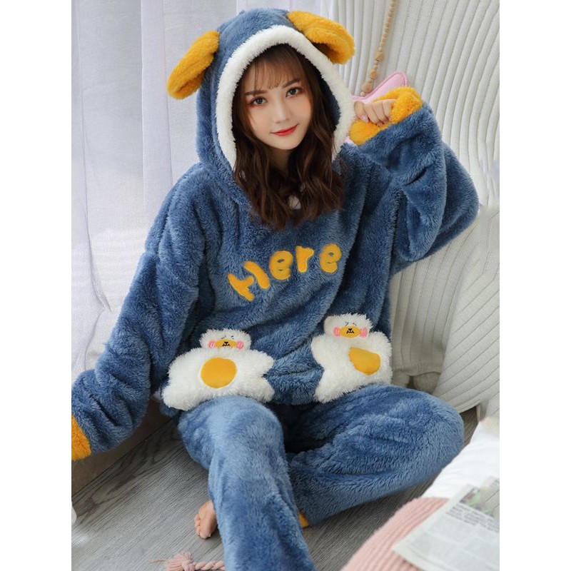 ORDER_ Bộ Ngủ Bông Here Túi Gấu Năng Động N140 | BigBuy360 - bigbuy360.vn