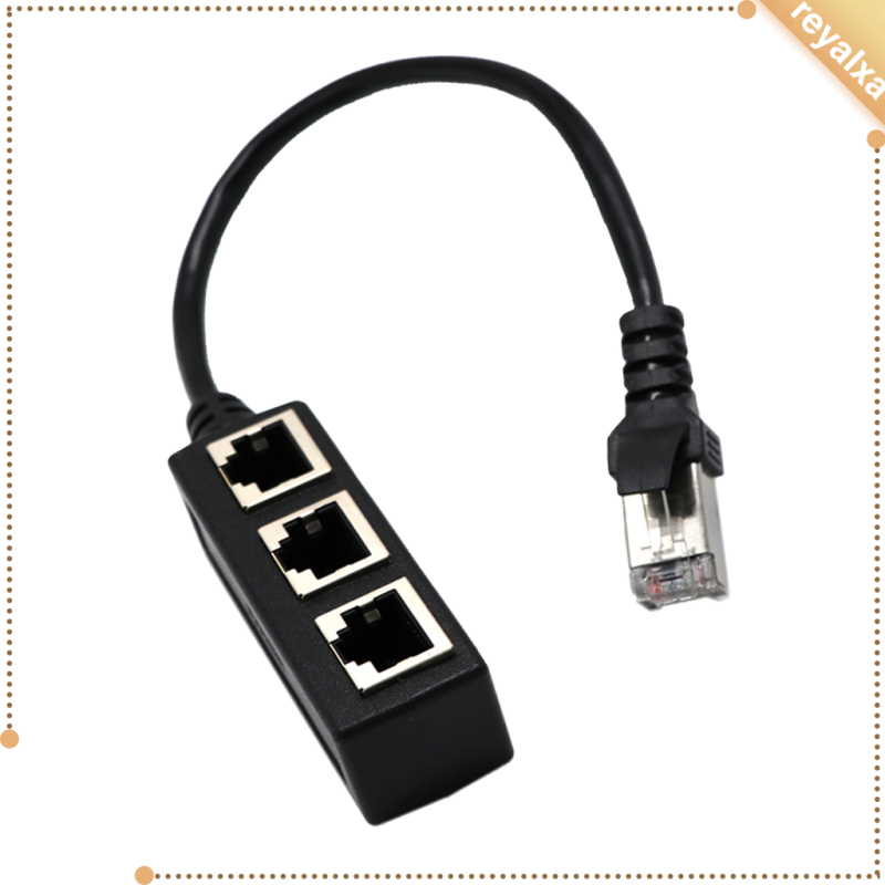 Bộ Chia Cổng Mạng Lan 1 Male Sang 3 Female 8p8c | BigBuy360 - bigbuy360.vn