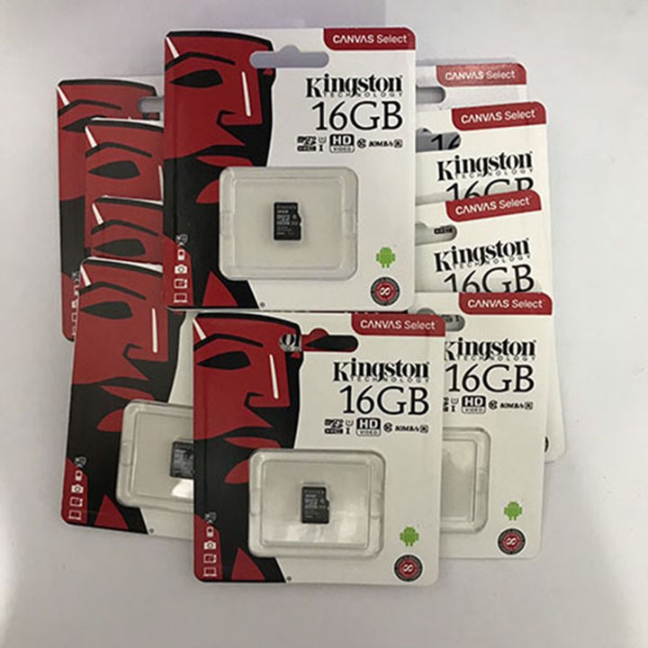 Thẻ nhớ micro SD KT 16GB class 10 P.Phối bởi FTT Vĩnh xuân